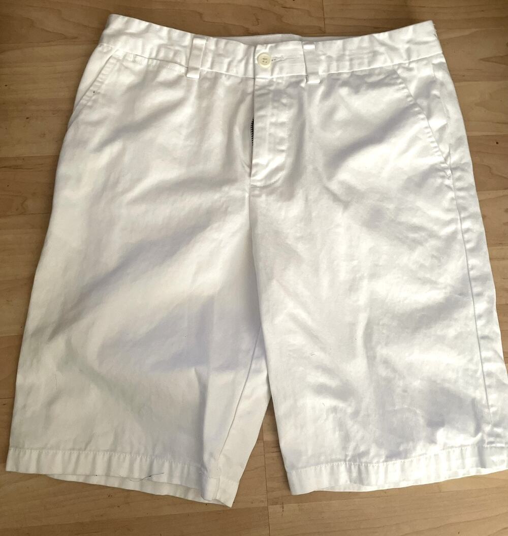Polo Ralph Lauren White walking bermuda shorts | girls size 18 | EUC
